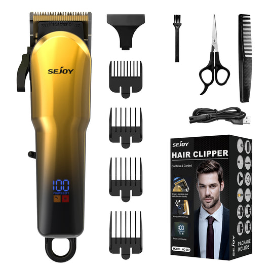 Electric Clipper Professional Rechargeable Hair Clippers Trimmer Household Low Noise Beard Machine Personal Care Haircut Tool