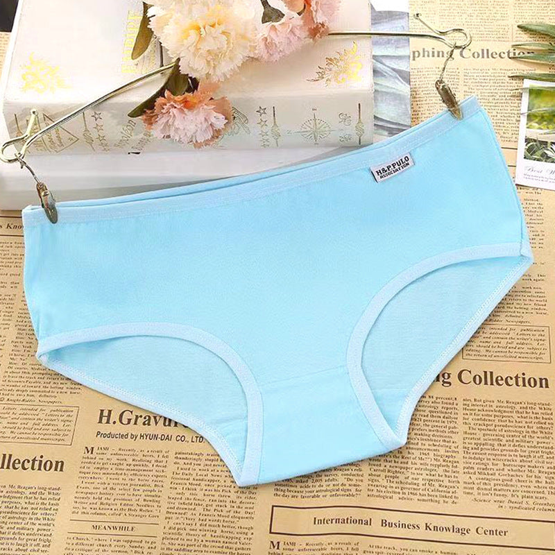 Cotton Panties Jacquard Design Pattern Women Panties Underwear Sexy Female Lingerie Briefs Solid Color Intimate Pantys for Woman