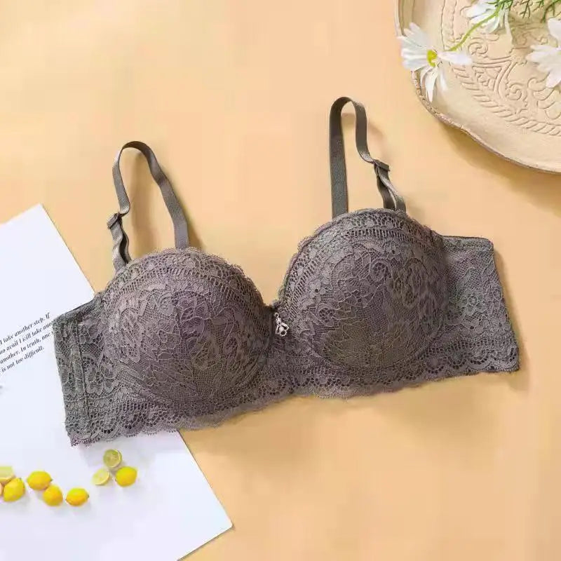 Adjustable Straps Bra | Elegant Lace Bra | Push-Up Bra | YourEAJ7