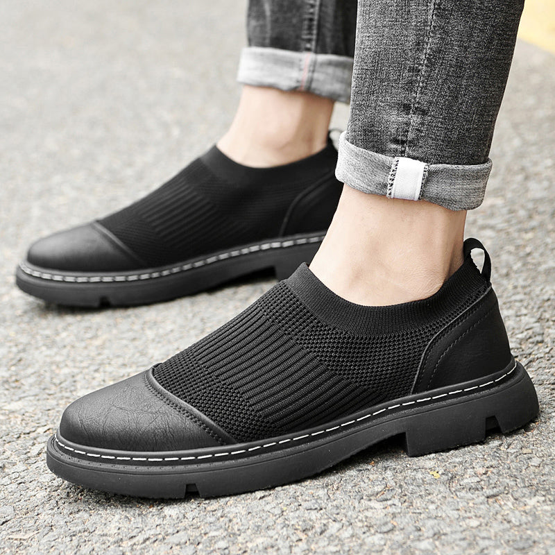 Fashion Brand Men's Conference Business Shoes Elevated Version Low Top Shoes Men's Casual Shoes Versatile Loafers Free Delivery