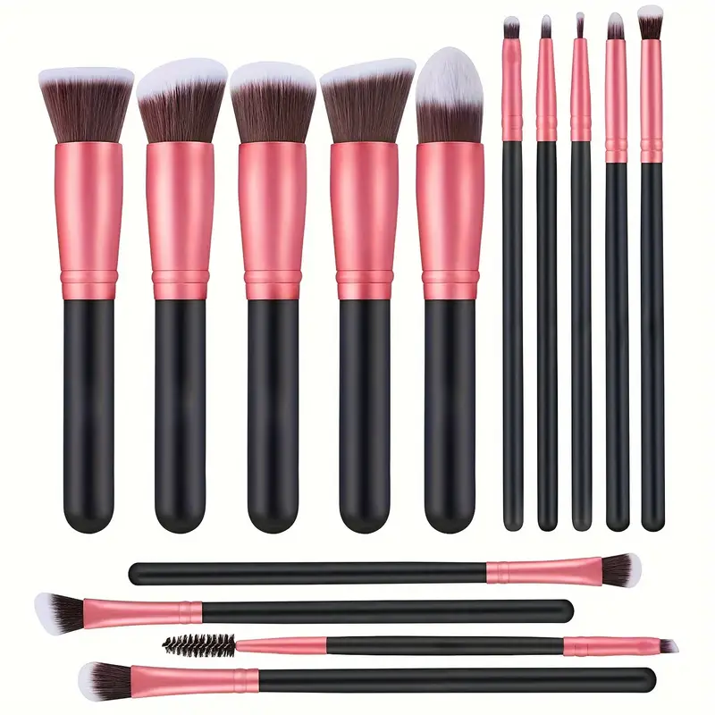 Professional 3/14/16Pcs Makeup Brushes Set Soft Fluffy Eye Shadow Foundation Concealer Blending Blush Brushes Women Beauty Tools