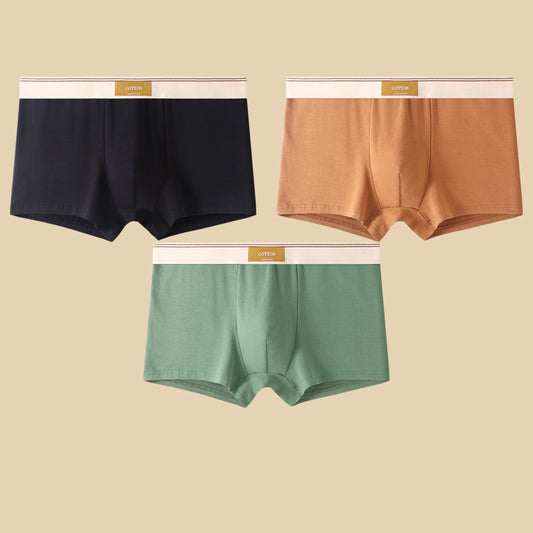 3-Piece Men Boxer Shorts | Comfortable & Breathable Cotton | YourEAJ7