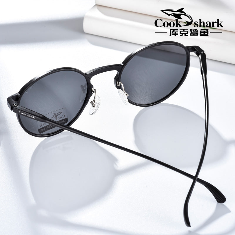 Cookshark sunglasses men and women polarized sunglasses fashion retro driving glasses