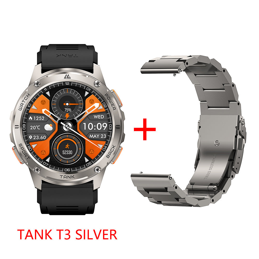 NEW KOSPET TANK T3 Smartwatch For Men Smart watches Women Rugged Military Digital Electronic Bluetooth Waterproof Watch