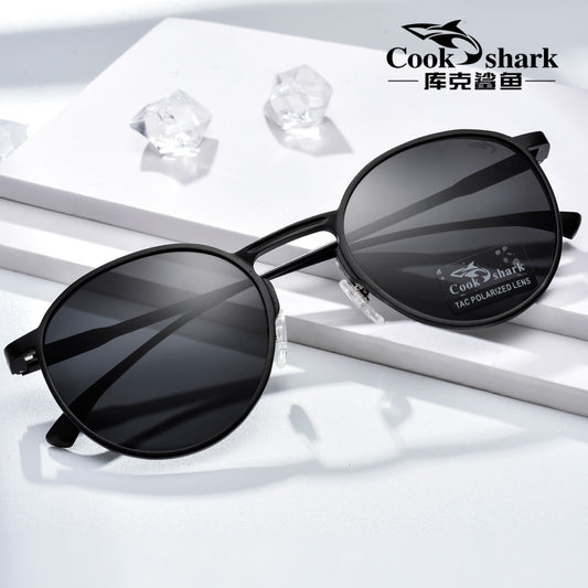 Cookshark sunglasses men and women polarized sunglasses fashion retro driving glasses