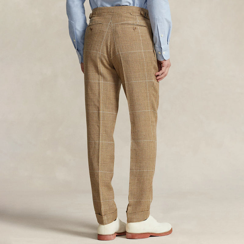 British Style Trousers | Classic Wool Plaid Pants | YourEAJ7