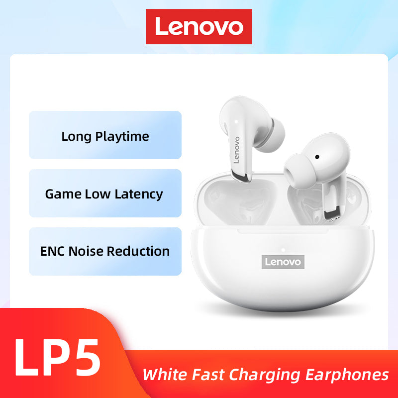 Lenovo LP5 Wireless Earbuds | Hi Fi Bluetooth Earbuds | YourEAJ7