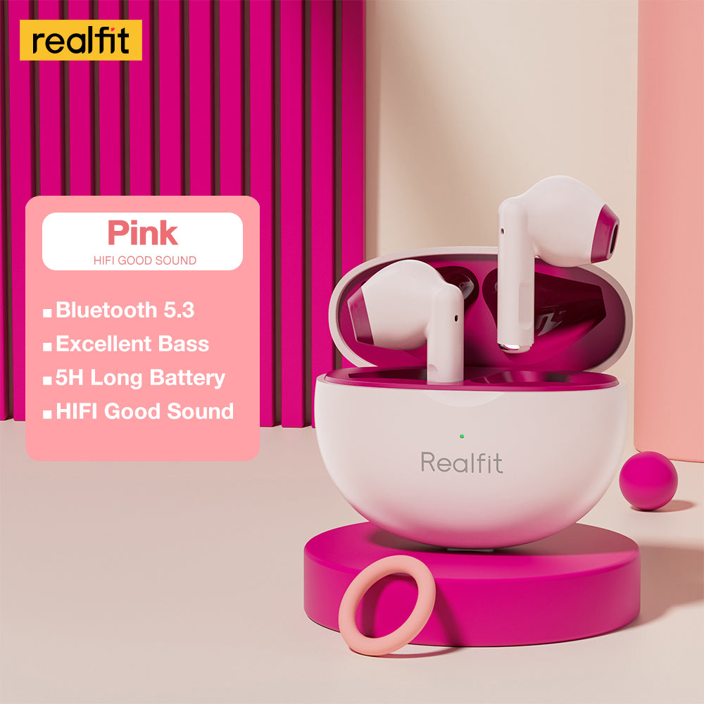 Realfit F2 Bluetooth Earphone Excellent HIFI Quality TWS Wireless Earbuds Wholesale for Lenovo LP40 GM2 Pro Xiaomi realme