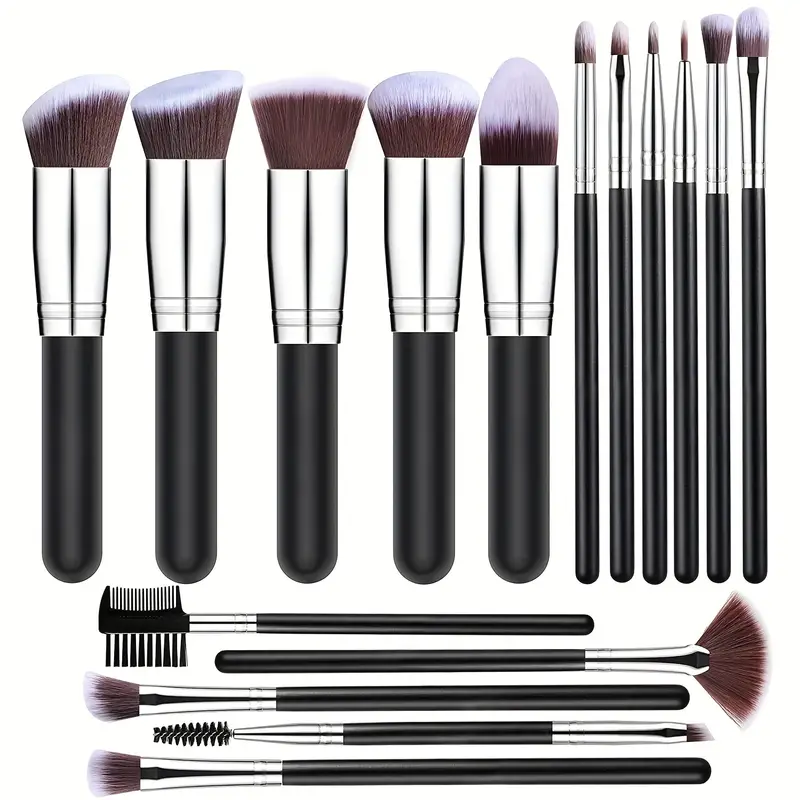 Professional 3/14/16Pcs Makeup Brushes Set Soft Fluffy Eye Shadow Foundation Concealer Blending Blush Brushes Women Beauty Tools