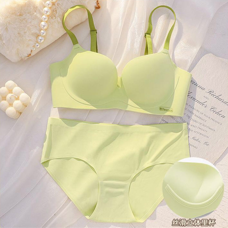 Ropa Interior Femenina Lingerie Set for Women Korean Style Push Up Bra And Panty Set Women's Panties Underwear Mujer Bralette