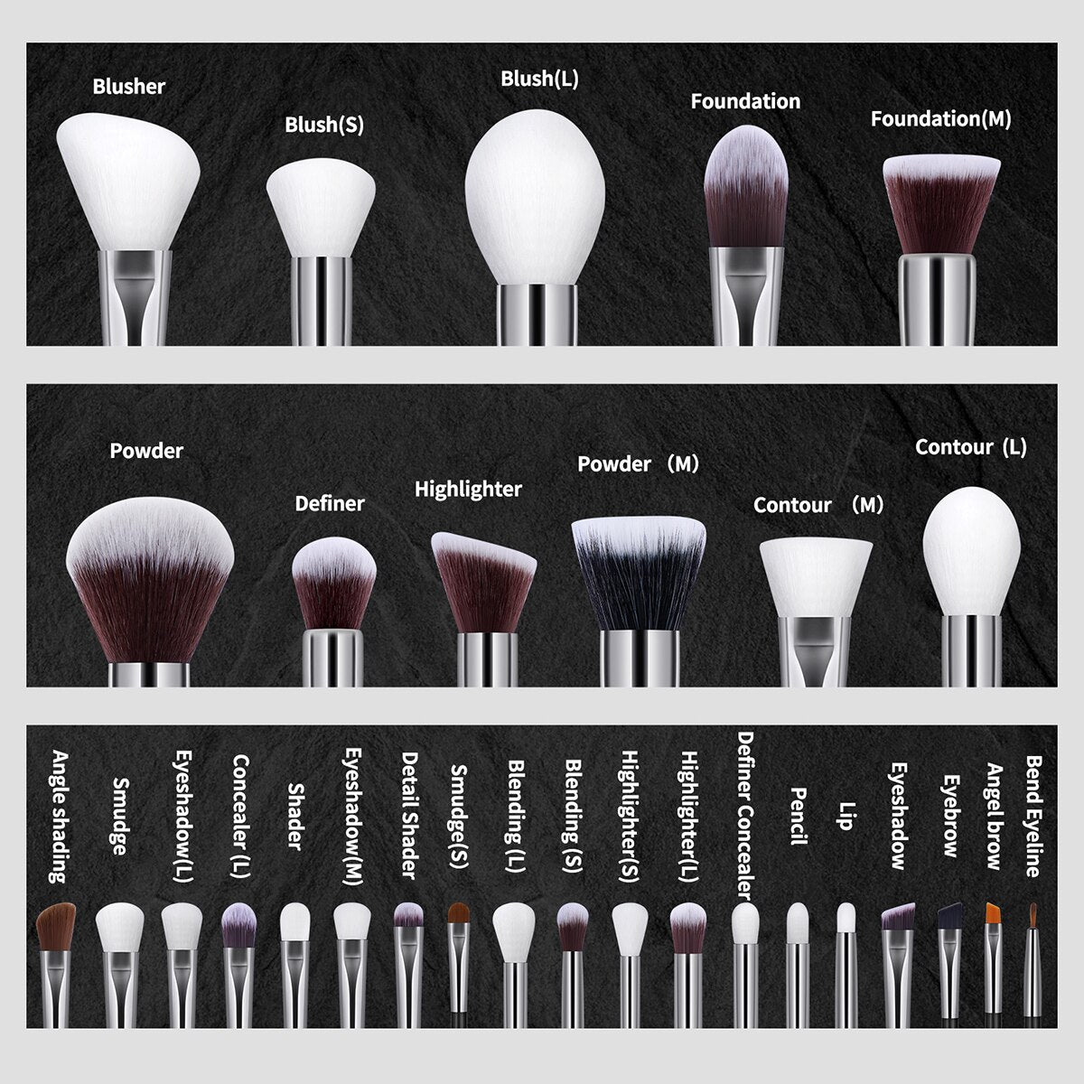 Makeup Brushes Set | 30PCs Professional Makeup Brushes Set | YourEAJ7