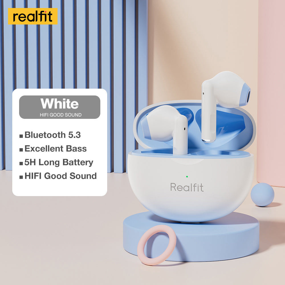 Realfit F2 Bluetooth Earphone Excellent HIFI Quality TWS Wireless Earbuds Wholesale for Lenovo LP40 GM2 Pro Xiaomi realme