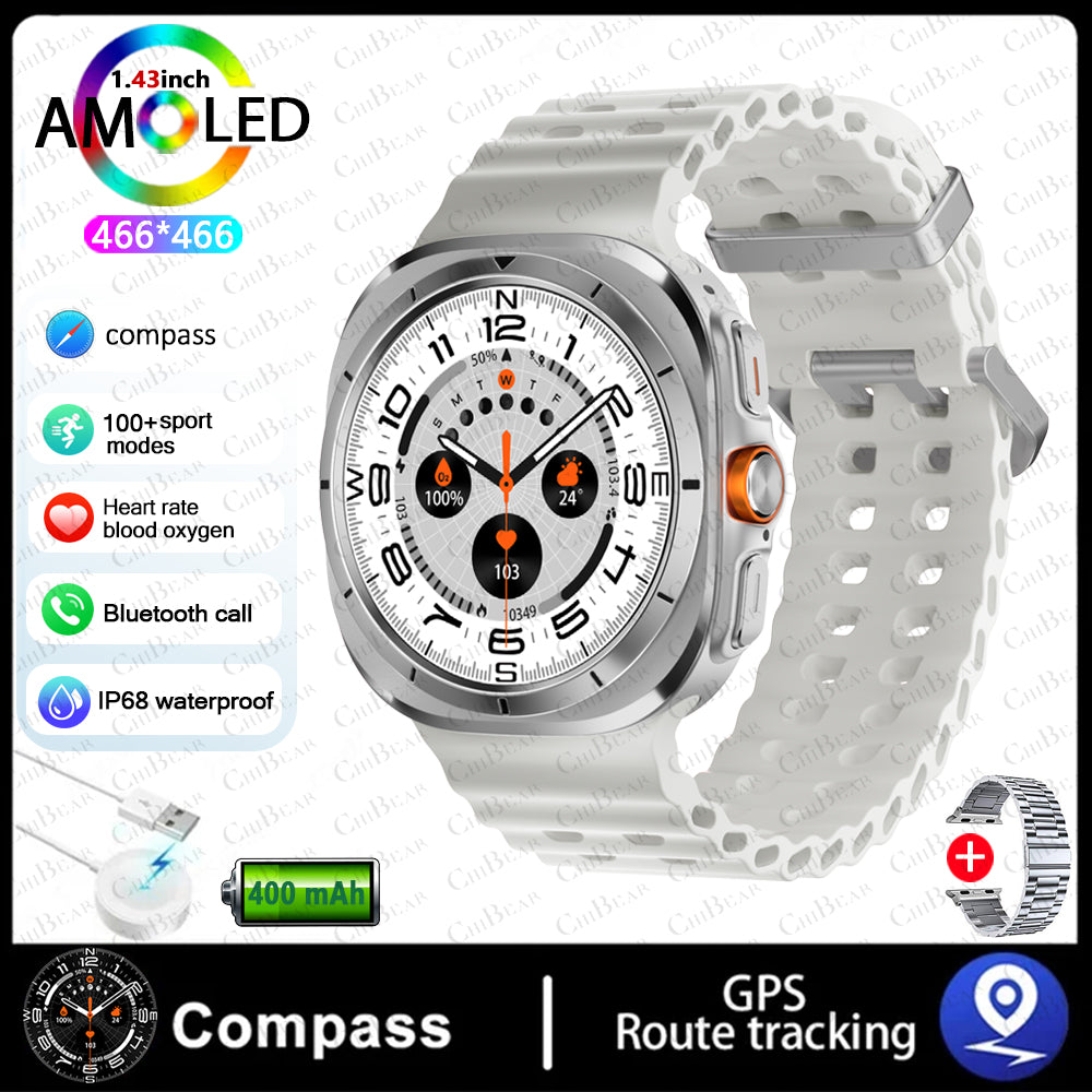 2024 GPS Sports Smart Watch | AMOLED Fitness Tracker | YourEAJ7