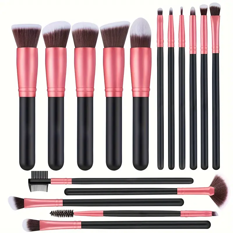 Professional 3/14/16Pcs Makeup Brushes Set Soft Fluffy Eye Shadow Foundation Concealer Blending Blush Brushes Women Beauty Tools