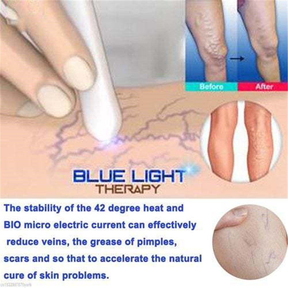 Acne Wrinkle Removal Laser Pen Skincare Machine Radio Frequency Skin Tightening Anti Varicose Blue Light Plasma Beauty Appliance