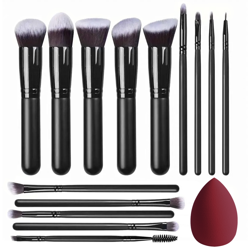 Professional 3/14/16Pcs Makeup Brushes Set Soft Fluffy Eye Shadow Foundation Concealer Blending Blush Brushes Women Beauty Tools