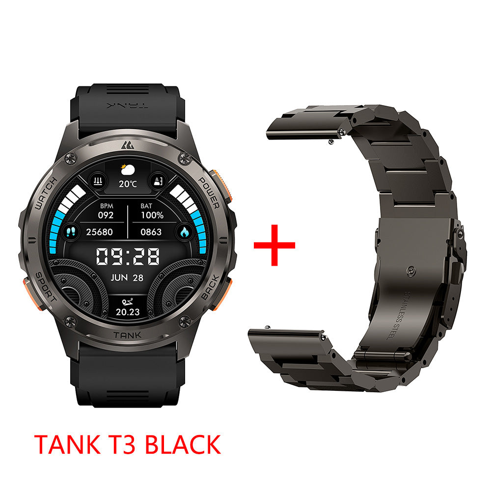 NEW KOSPET TANK T3 Smartwatch For Men Smart watches Women Rugged Military Digital Electronic Bluetooth Waterproof Watch