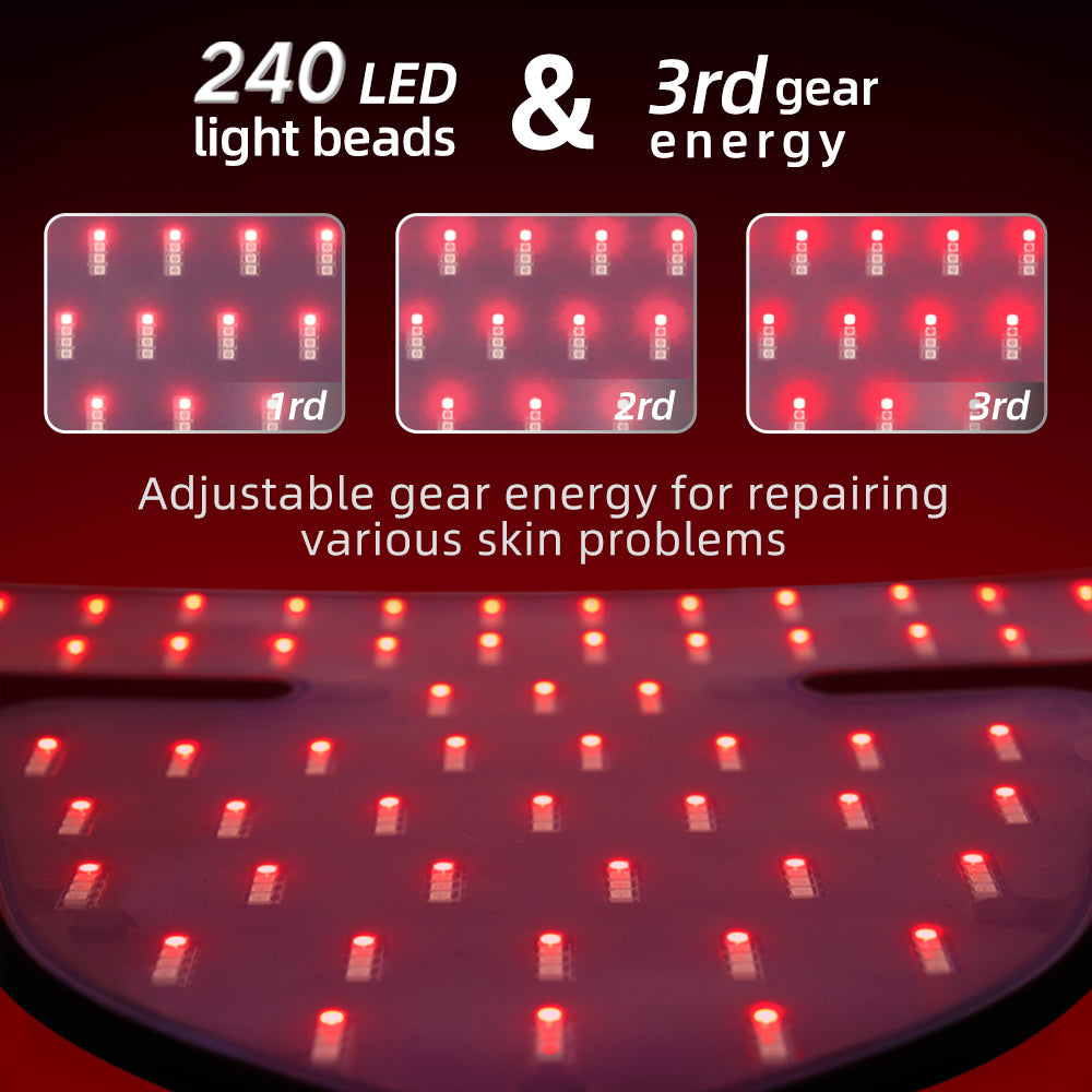 240 LED Neck Light Mask | Infrared Therapy Device | YourEAJ7