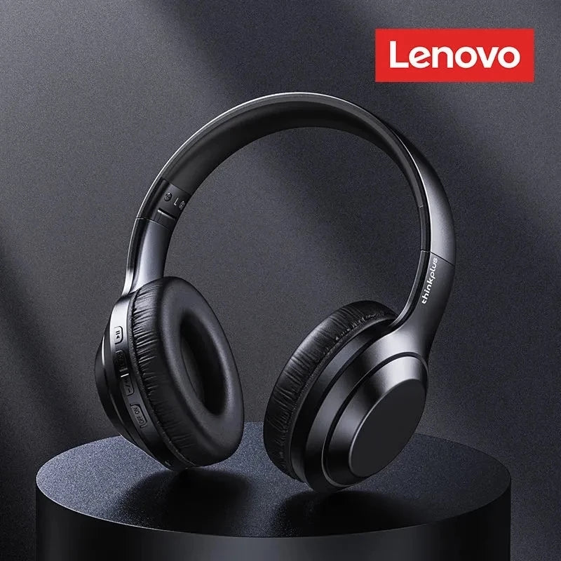 Original Lenovo TH10 Wireless Bluetooth Headset Over-ear Hood Headphones E sports Gaming Sports Hi-Fi with microphone