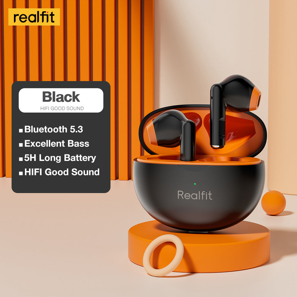 Realfit F2 Bluetooth Earphone Excellent HIFI Quality TWS Wireless Earbuds Wholesale for Lenovo LP40 GM2 Pro Xiaomi realme