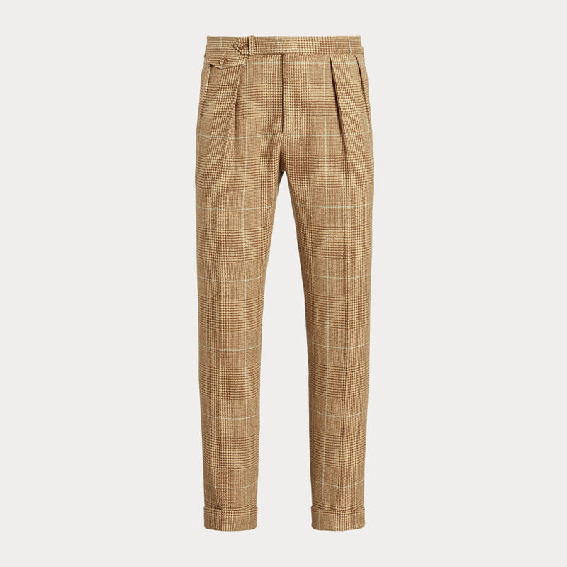 British Style Trousers | Classic Wool Plaid Pants | YourEAJ7