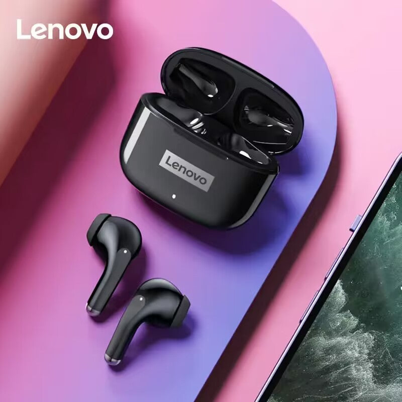 Original Lenovo Thinkplus LivePods LP40pro TWS Semi-in-ear Ergonomic 5.1 Bluetooth Earphone Wireless Stereo Music Calls Headset