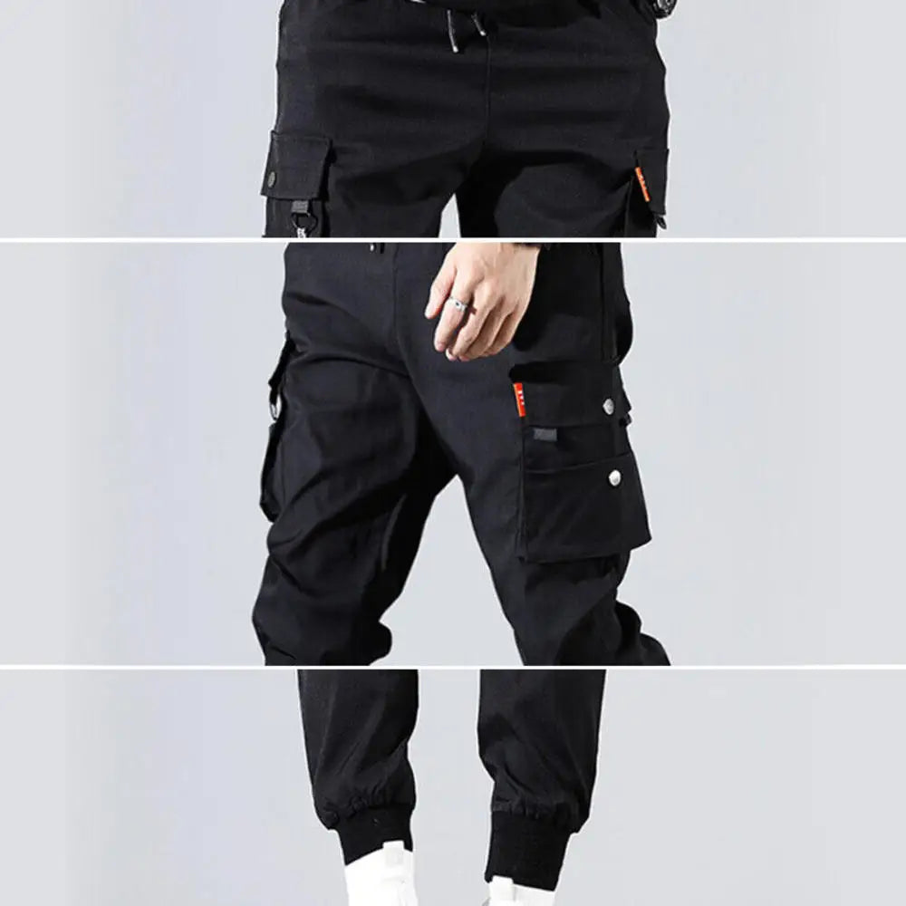 Men Cargo Tactical Pants Work Combat Multi-pockets Casual Training Trousers Overalls Clothing Joggers Hiking Mens Cargo Pant