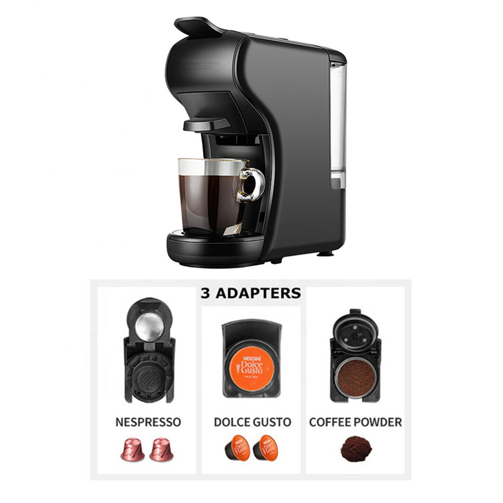 Espresso Capsule Coffee Machine Maker 1600W 19 Bar 3in1 Multiple Cafetera Pod Coffee Maker Dolce Milk&Nxpresso &Powder