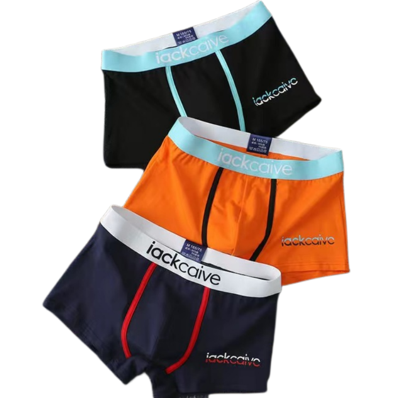 3Pcs Lot Men Panties Boxer Shorts Cotton Men's Underwear Breathable Man Underpants Sports Comfort Male Boxers L-3XL