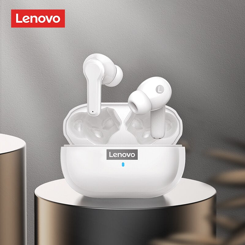 Original Lenovo LP1S Earphones TWS Wireless Bluetooth 5.0 Headphones Waterproof Sport Headsets Noise Reduction Earbuds with Mic